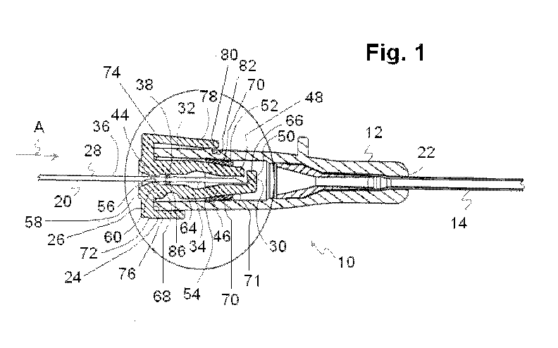 A single figure which represents the drawing illustrating the invention.